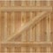 Ekena Millwork Joined Board-n-Batten Shutters w/Z-Bar, Rough Sawn Western Red Cedar, 32 1/4W x 32H, PR RBJ06Z32X032RWR - alternate 2